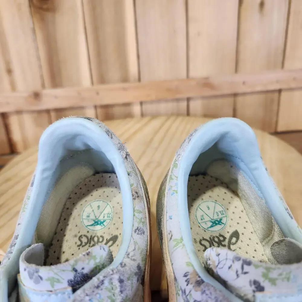 ASICS Onitsuka Tiger Ultimate 81 Shoes Womens 6 Floral Leather Sneakers